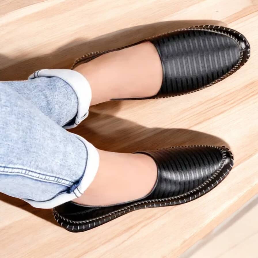 NUREX Black Men's Slip on - Formal Shoes | Buy online on ZillyBuy