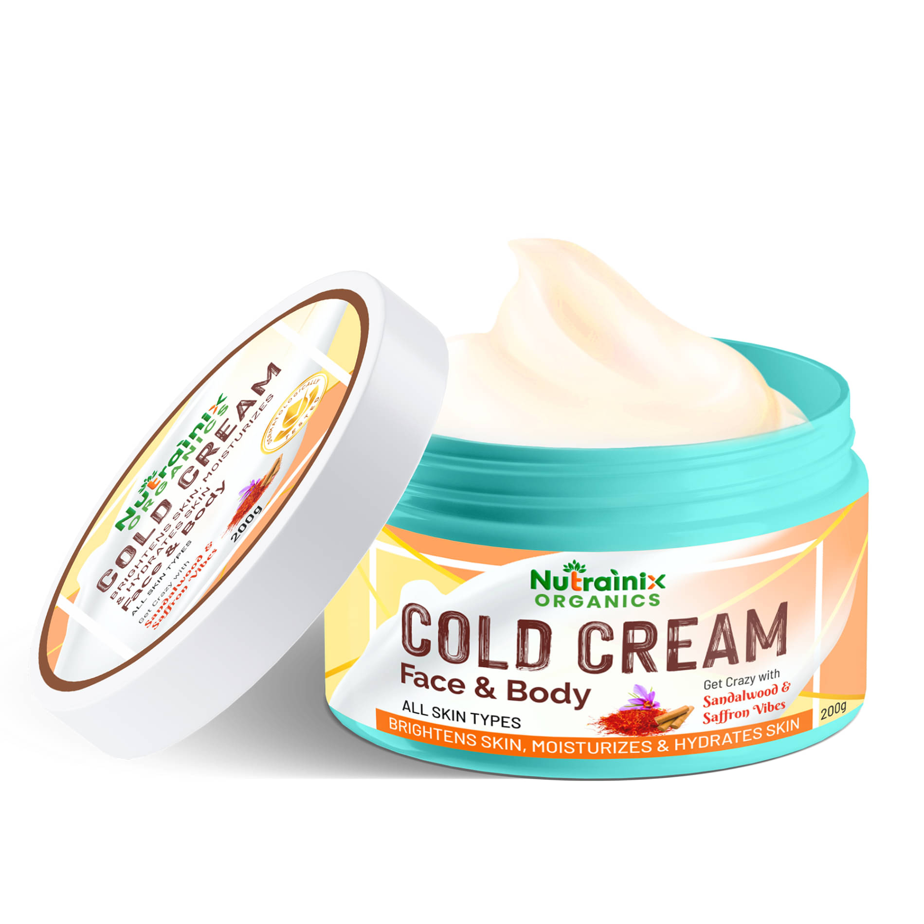 Nutrainix Organics Hydrating Cream For All Skin Type 200 ml ( Pack of 1 ) Nutrainix Organics Hydrating Cream For All Skin Type 200 ml ( Pack of 1 )