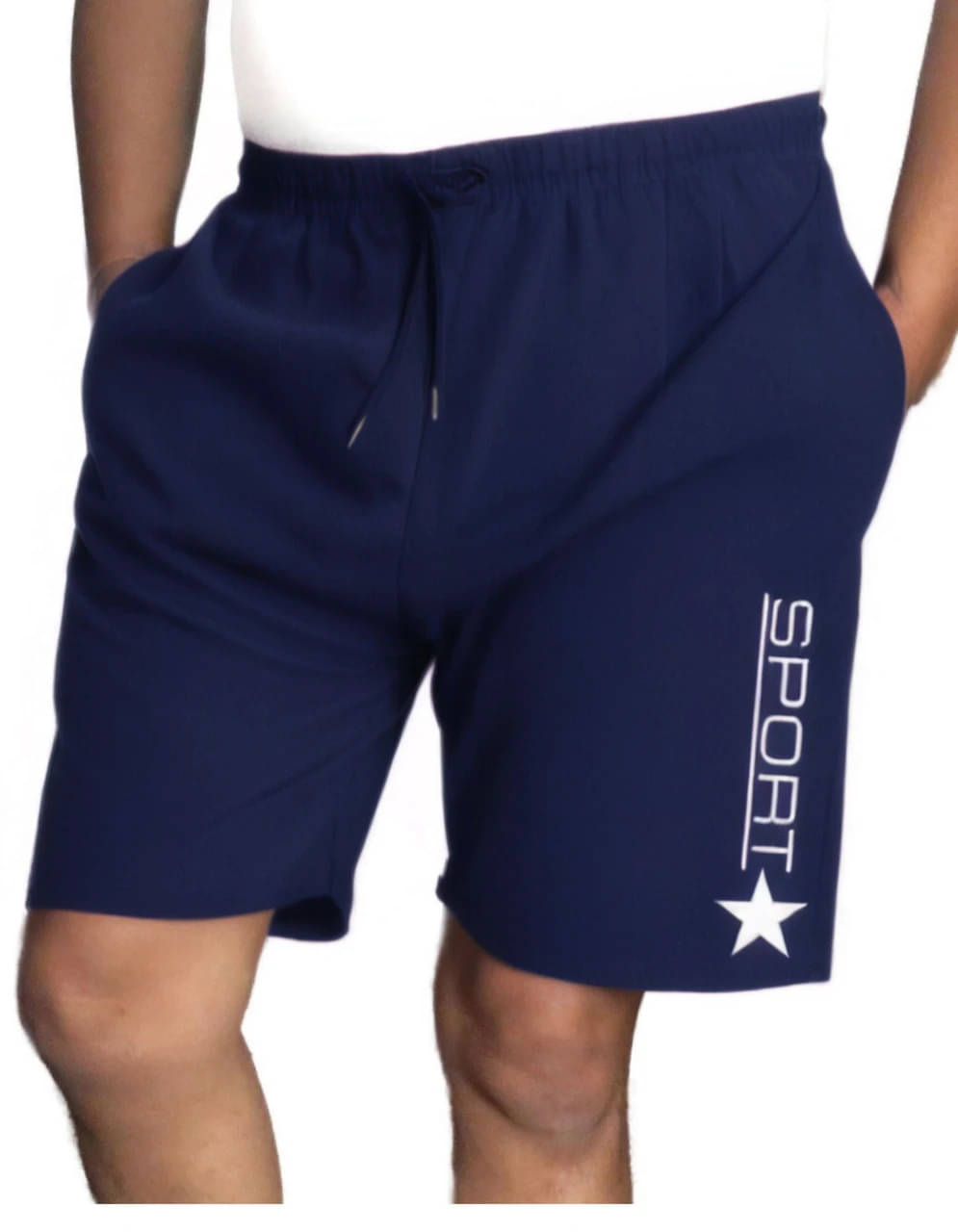 RBF84 Navy Blue Polyester Blend Men's Shorts ( Pack of 1 ) RBF84 Navy Blue Polyester Blend Men's Shorts ( Pack of 1 )