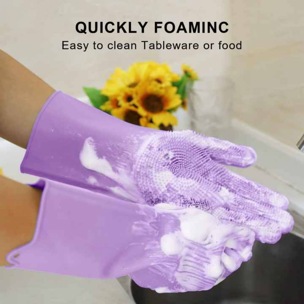     			SARVASHVA TRENDS Personal Care, Dish Washing, Kitchen Cleaning, Bathroom Cleaning, Gardening, Pets Grooming, General Washing and Cleaning, Kitchen Cleaning Gloves, Dishwashing Gloves, Cleaning Gloves, Kitchen Gloves, Kitchen Hand Gloves