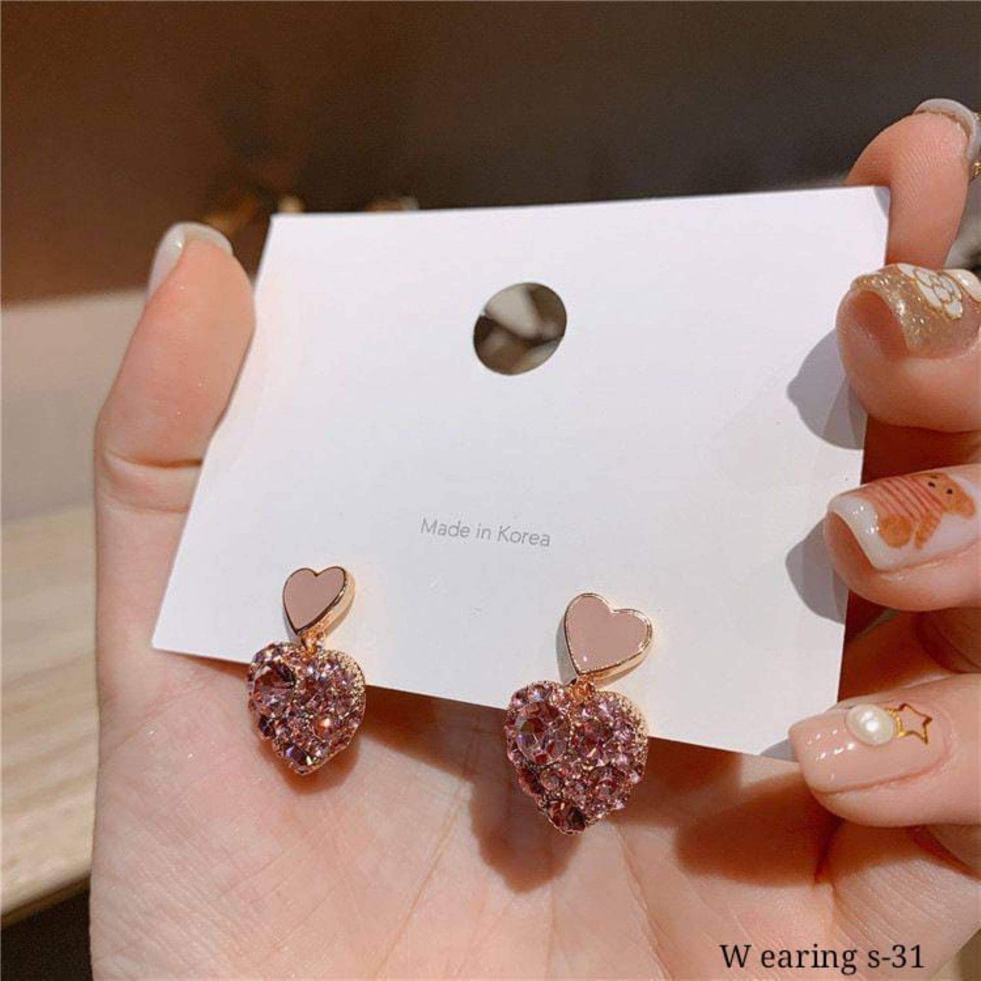     			SHANKHRAJ MA LL Gold Drop Earrings ( Pack of 1 )