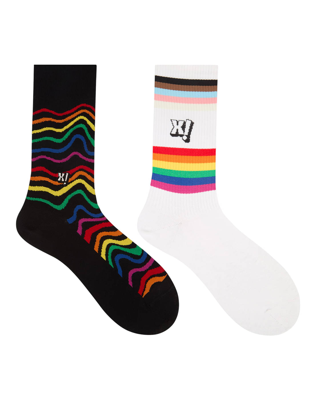 SOCKSXPRESS Pack of 2 Women's Cotton Mid Length Socks ( Black,White,Multicolor ) SOCKSXPRESS Pack of 2 Women's Cotton Mid Length Socks ( Black,White,Multicolor )