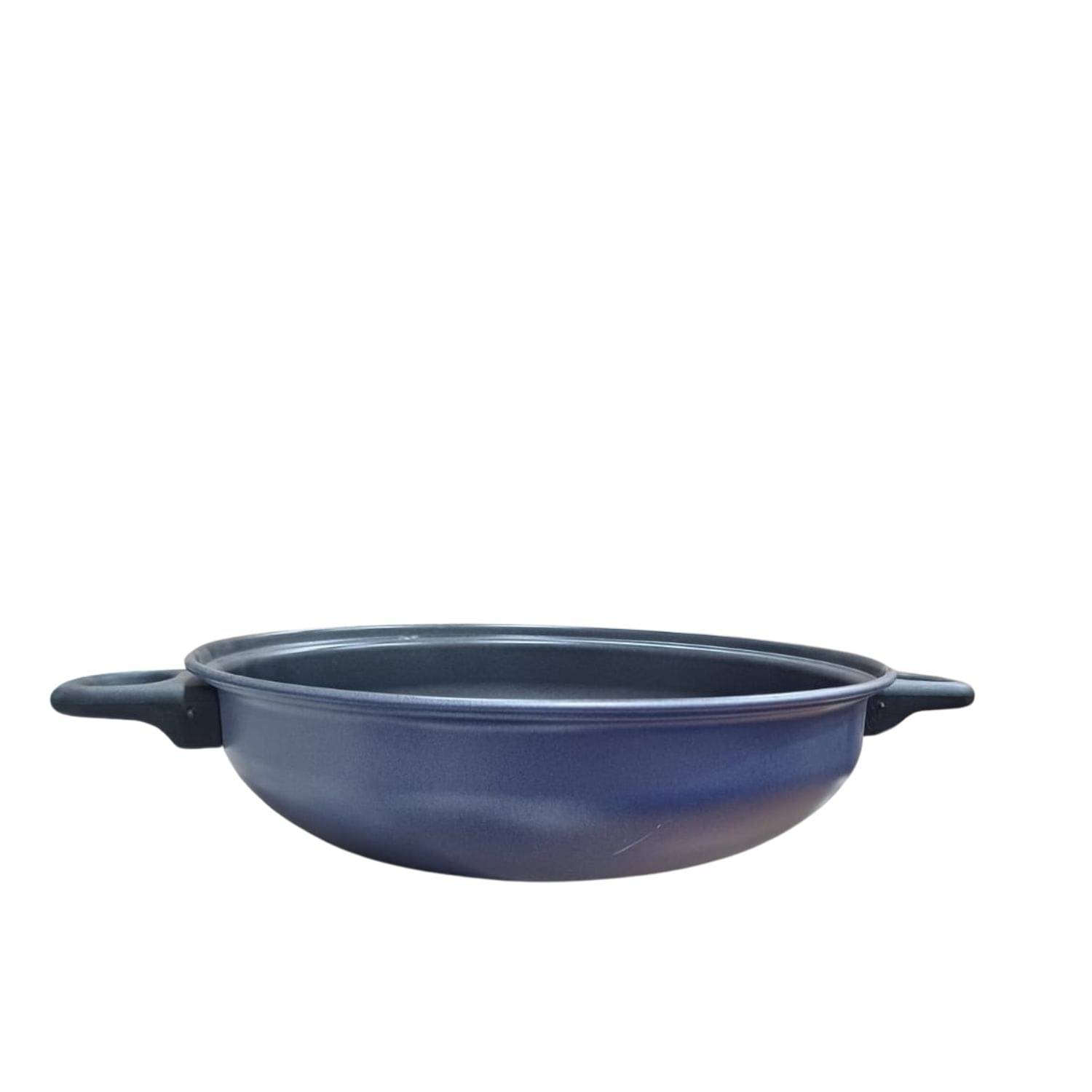 Shopeleven Non-Stick Aluminium Kadhai Heavy Bottom Bakelite Handle 3 mm Thickness 24 cm Diameter ( 1.5 L )     			Shopeleven Non-Stick Aluminium Kadhai Heavy Bottom Bakelite Handle 3 mm Thickness 24 cm Diameter ( 1.5 L )