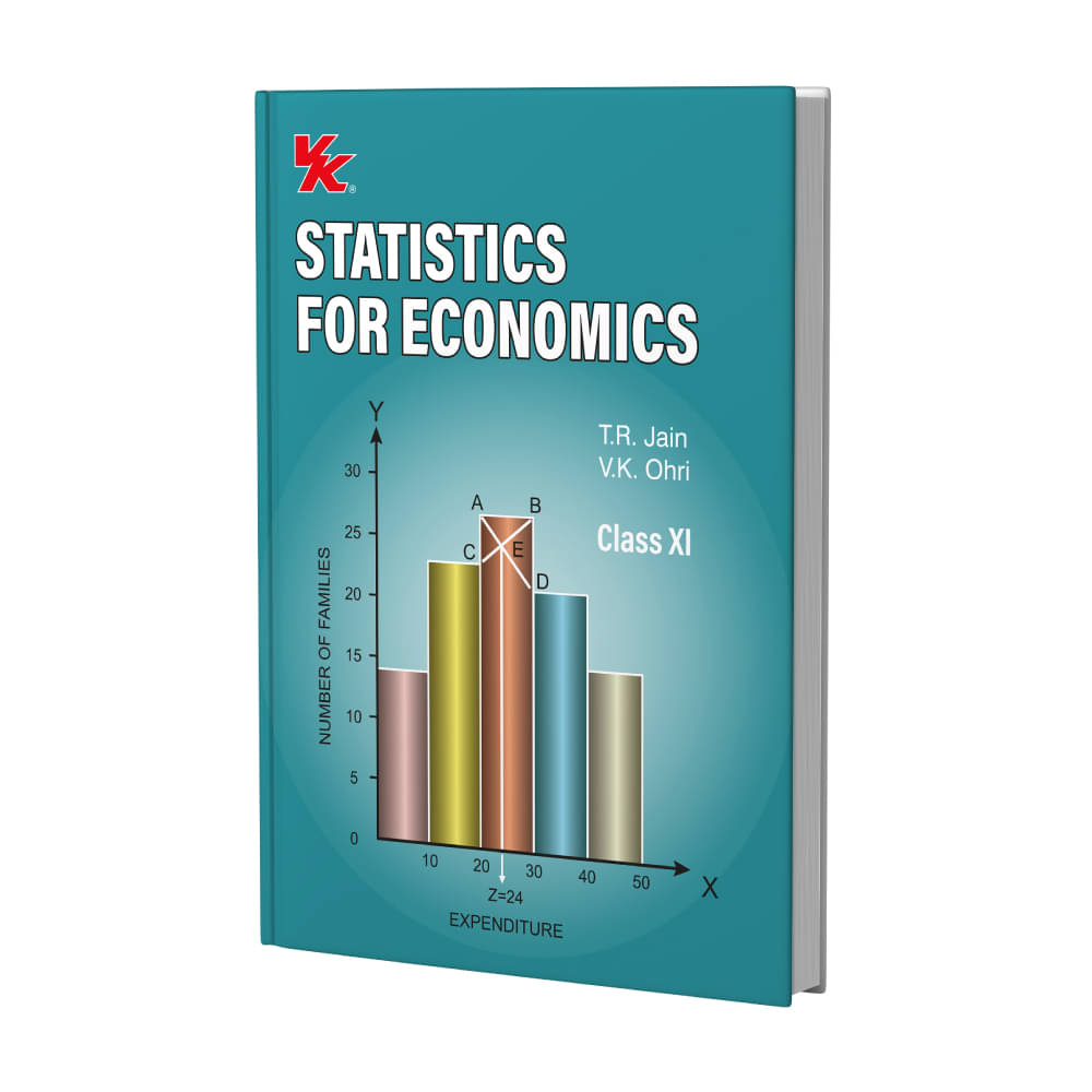 Statistics for Economics for Class 11 | CBSE (NCERT Solved) | Examination 2025-26 | By T.R. Jain & V.K. Ohri Statistics for Economics for Class 11 | CBSE (NCERT Solved) | Examination 2025-26 | By T.R. Jain & V.K. Ohri