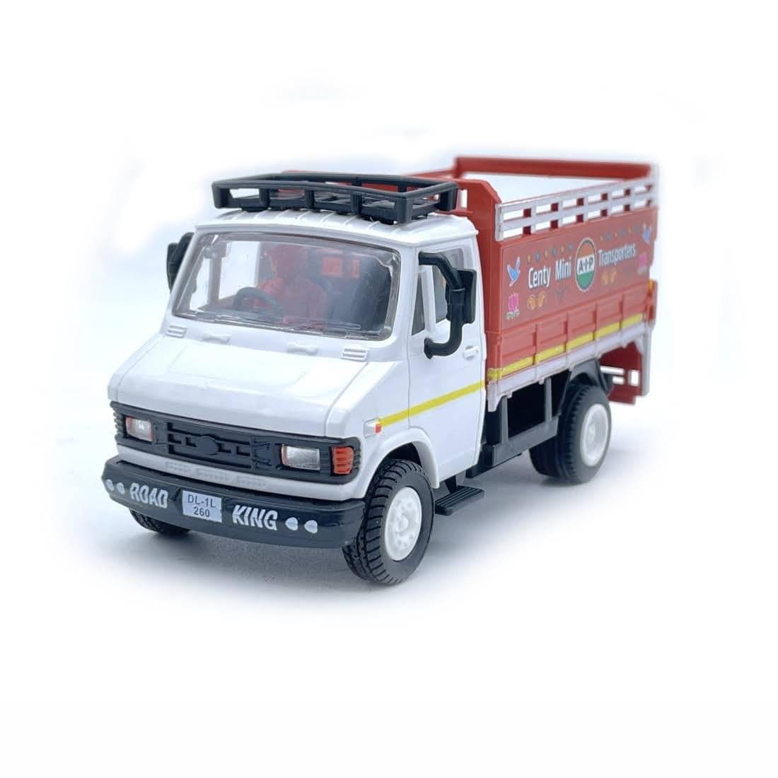     			TUF O7 High Deck Pull Back Toy Truck for 3Y+ White Colour