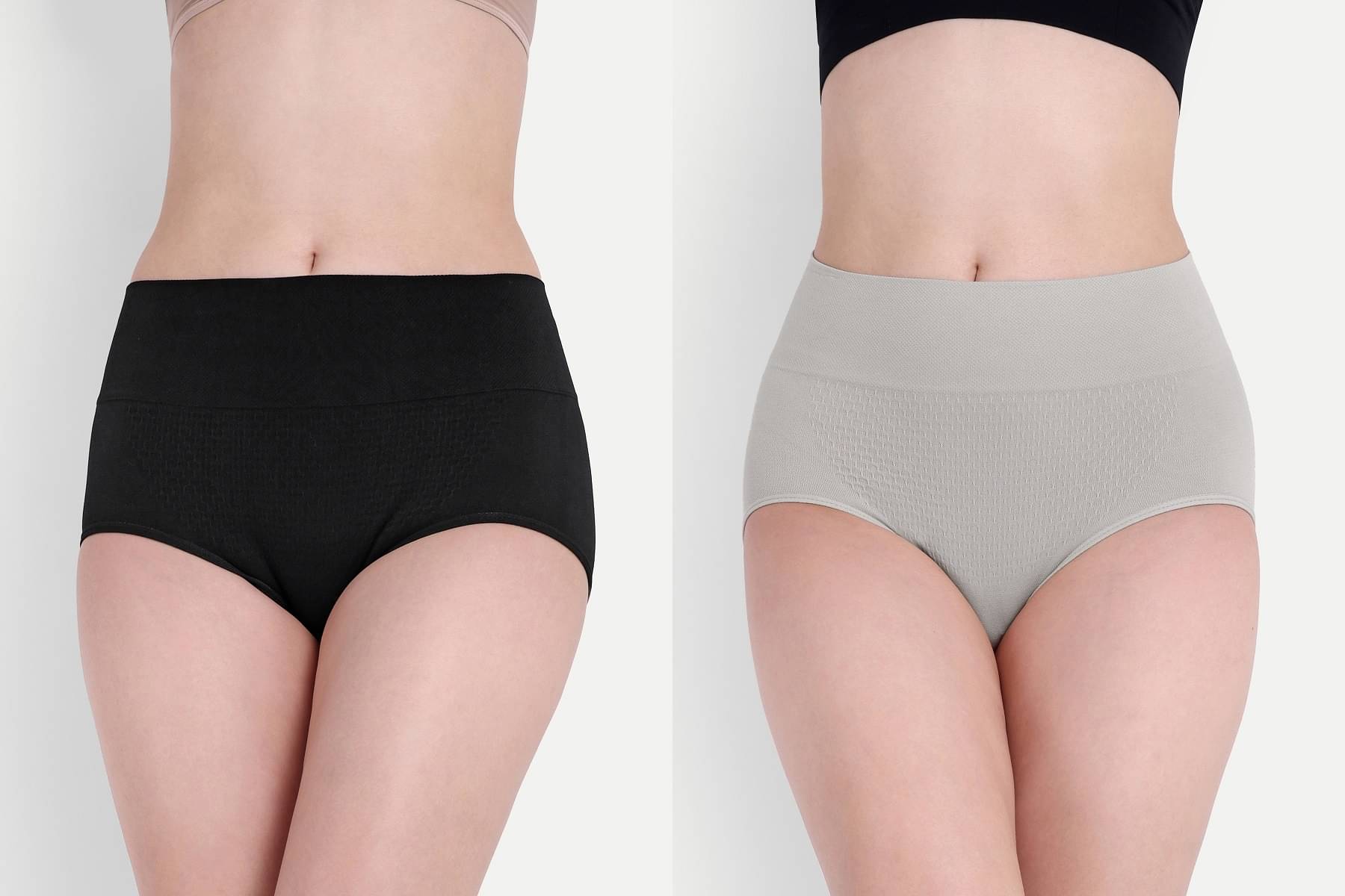 Trulymart Pack of 2 Cotton Women's Tummy Tucker ( Grey ) Trulymart Pack of 2 Cotton Women's Tummy Tucker ( Grey )