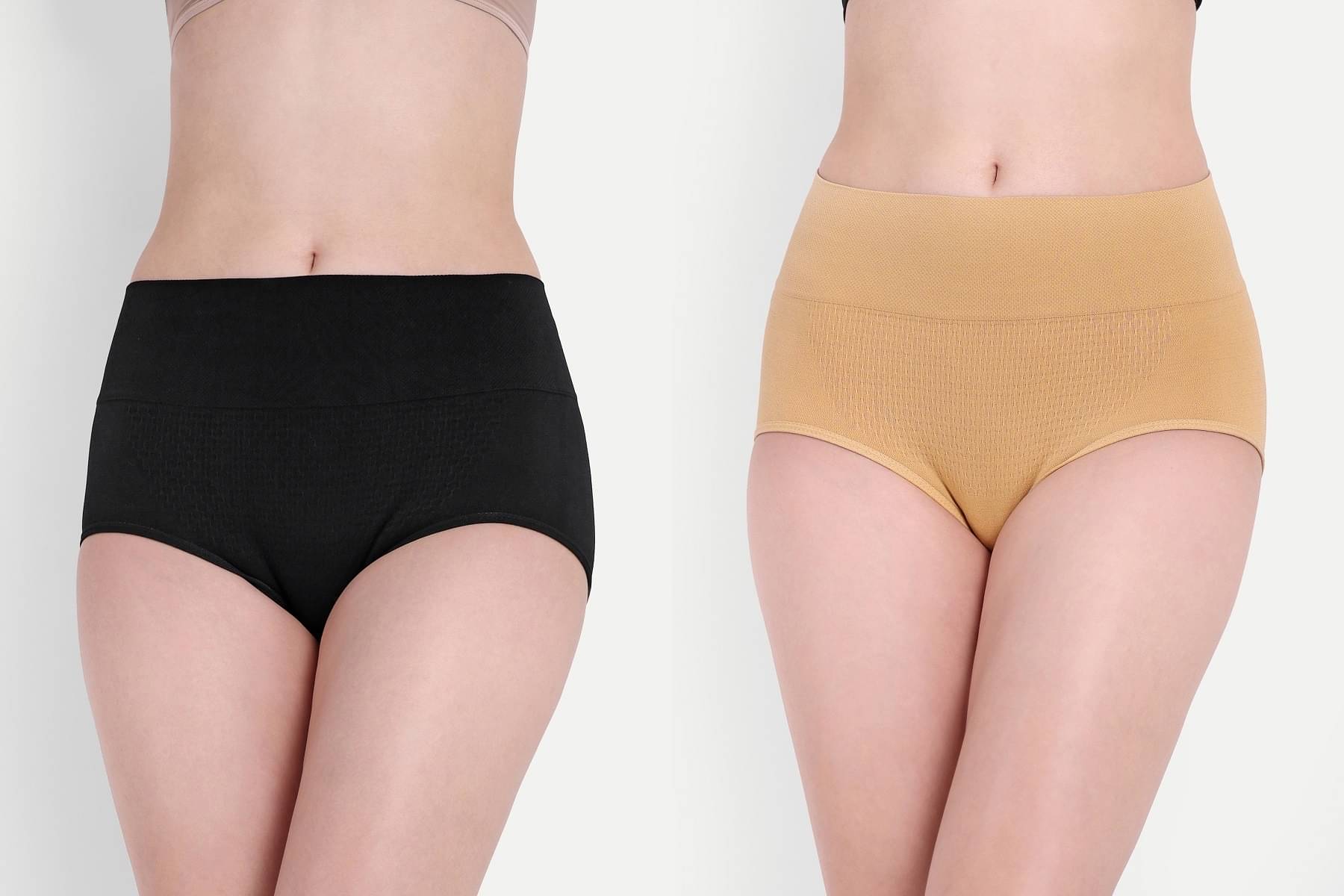 Trulymart Pack of 2 Cotton Women's Tummy Tucker ( Cream )     			Trulymart Pack of 2 Cotton Women's Tummy Tucker ( Cream )