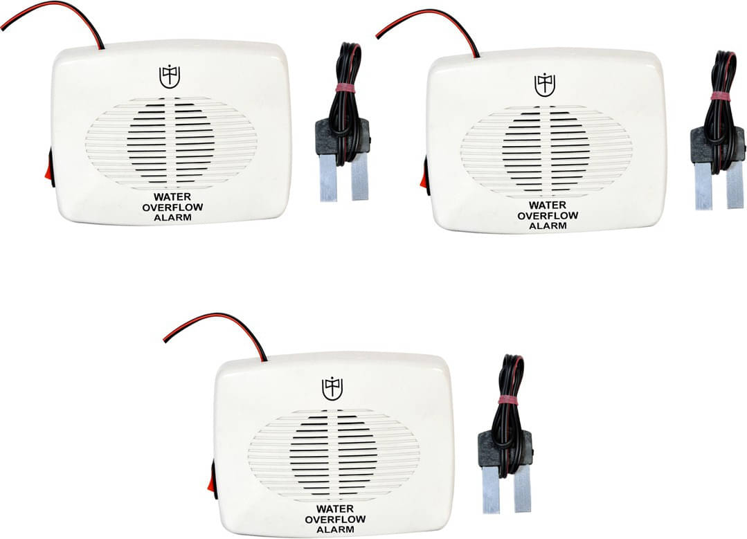     			Water Tank Overflow Alarm Battery Operated UW-03 DC Pack of 3