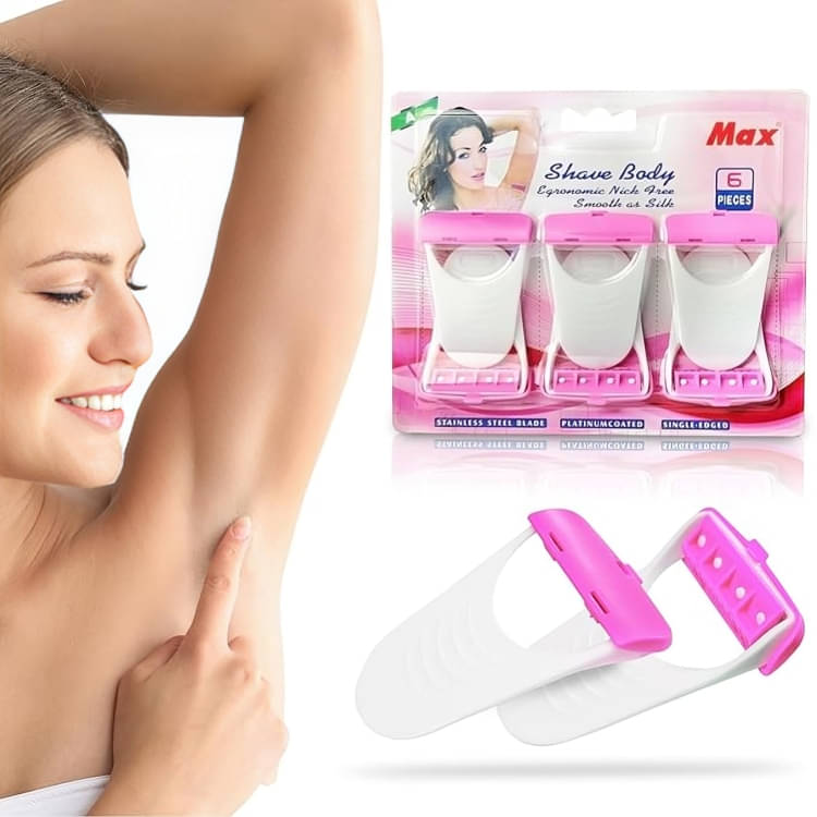     			meghal Bikini Shaving Razor Multicolor Cordless Bikini Area With 5 minutes Runtime