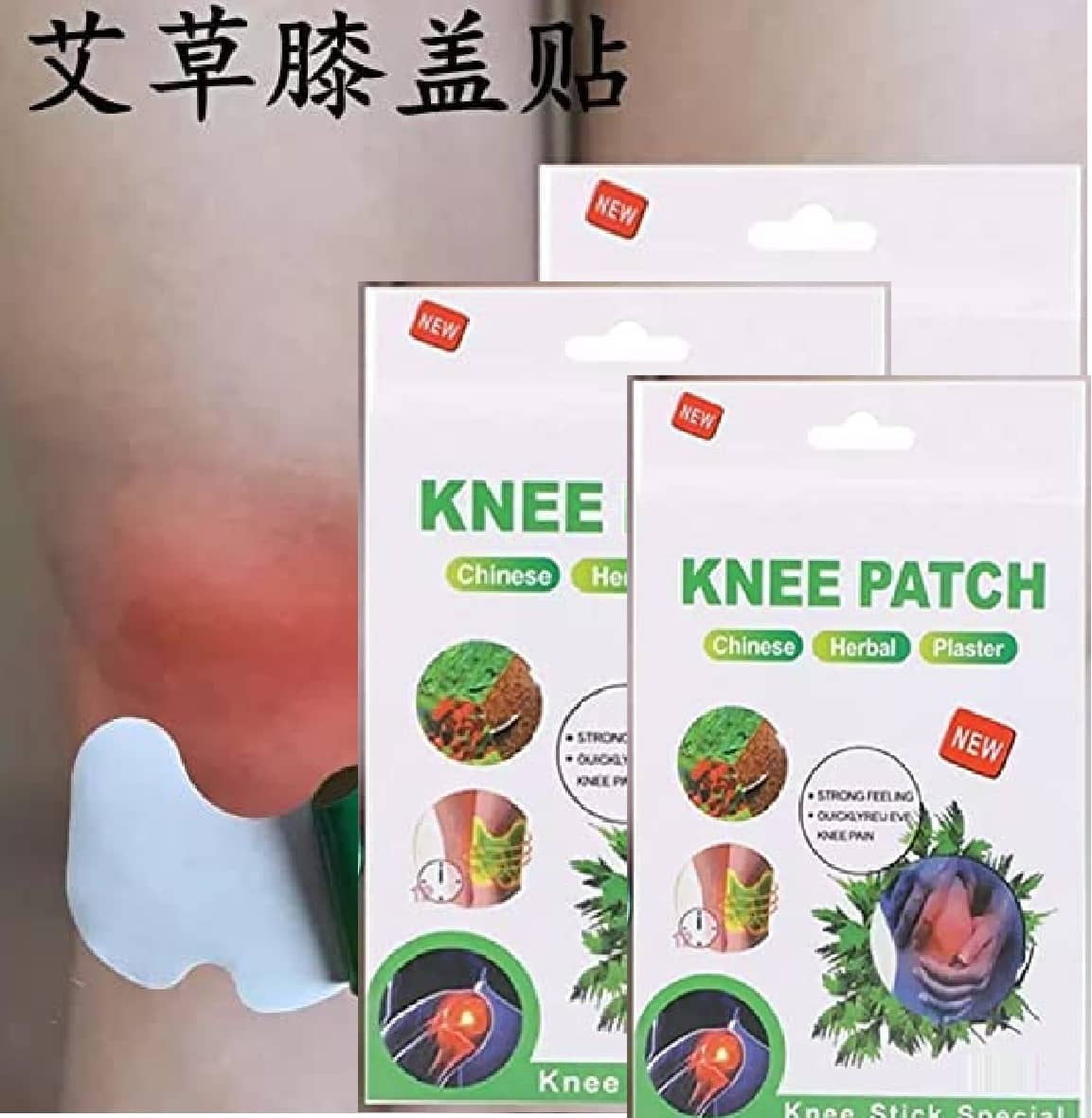 pink square Pain Relief Patch ( Pack of 3 )