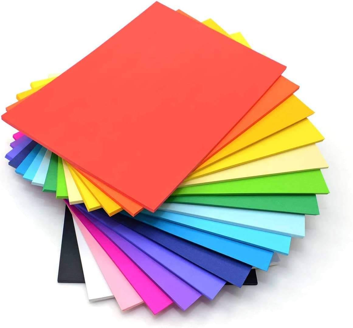     			viDixn (VIDX-2) Multicolour A4 Size Sheet, 50 Piece 5 Sheets Each Colour Printing Papers, Art & Craft Paper Sheets, Double Sided Coloured DIY Craft Smooth Finish for Home, School, Office (Pack-1)