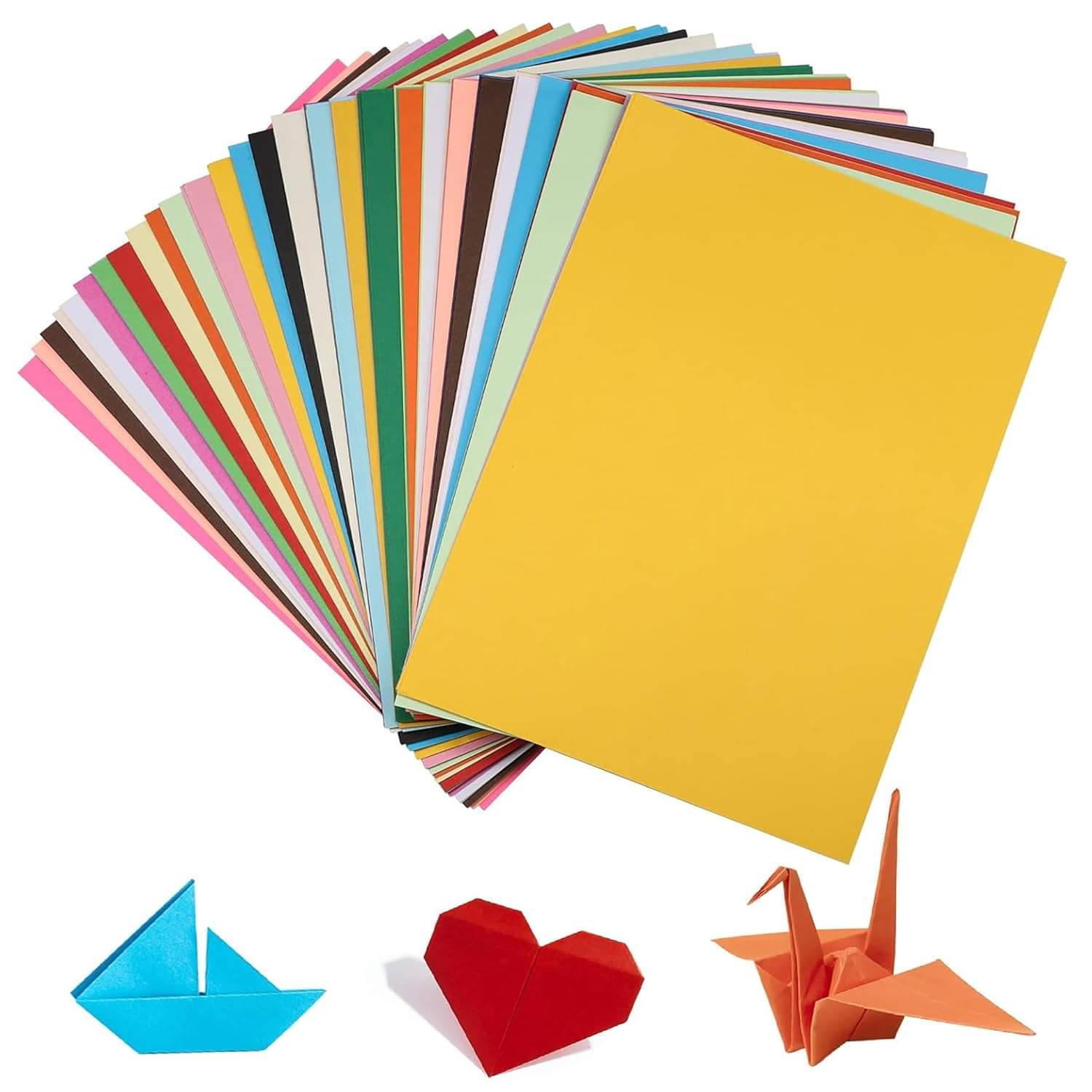     			viDixn (VIDX-4) Multicolour A4 Size Sheet, 50 Piece 5 Sheets Each Colour Printing Papers, Art & Craft Paper Sheets, Double Sided Coloured DIY Craft Smooth Finish for Home, School, Office (Pack-1)