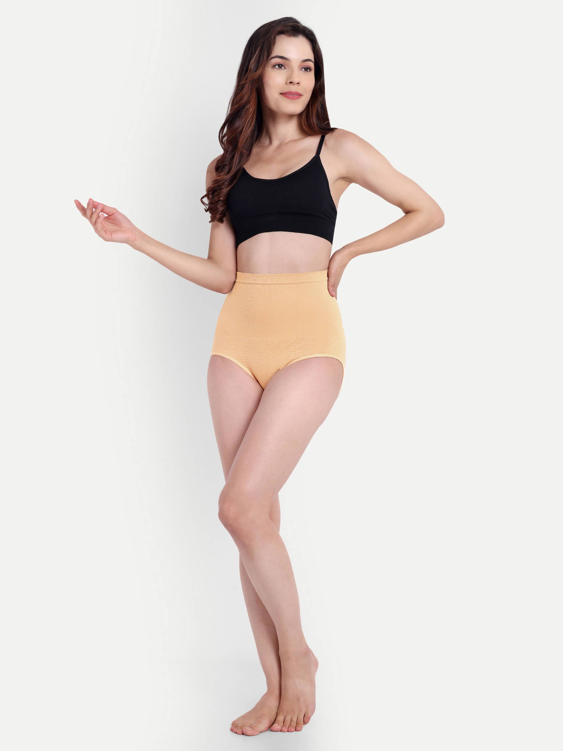 CALBO N Pack of 1 Cotton Women's Tummy Tucker ( Cream ) CALBO N Pack of 1 Cotton Women's Tummy Tucker ( Cream )
