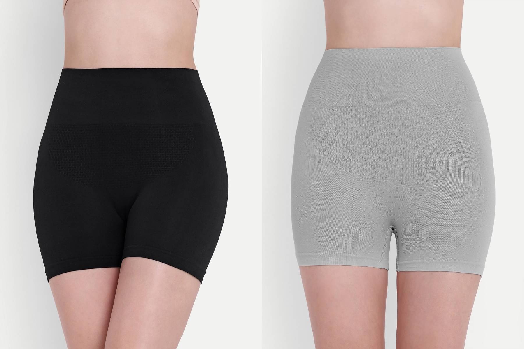     			CALBO N Pack of 2 Cotton Women's Tummy Tucker ( Grey )