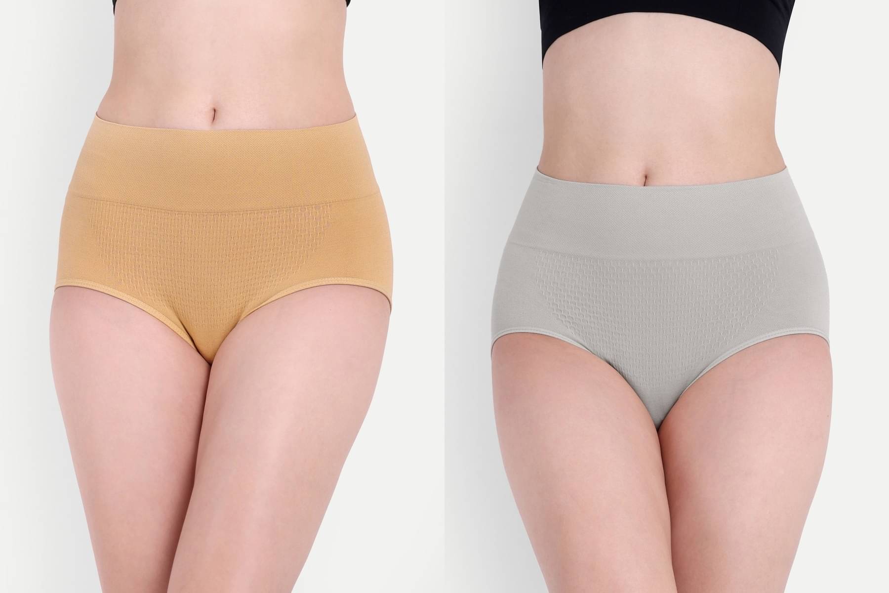     			CALBO N Pack of 2 Cotton Women's Tummy Tucker ( Grey )
