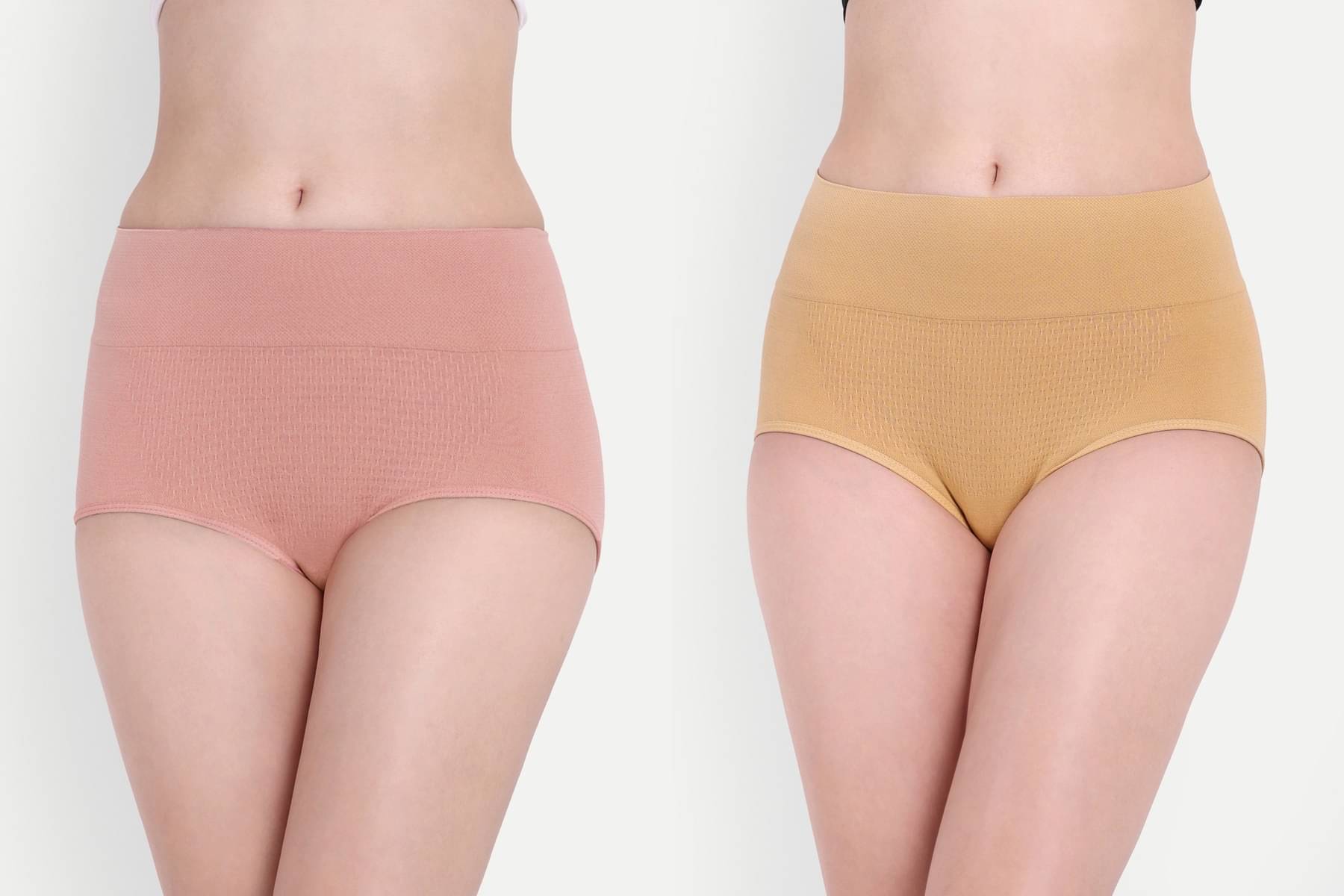     			CALBO N Pack of 2 Cotton Women's Tummy Tucker ( Cream )