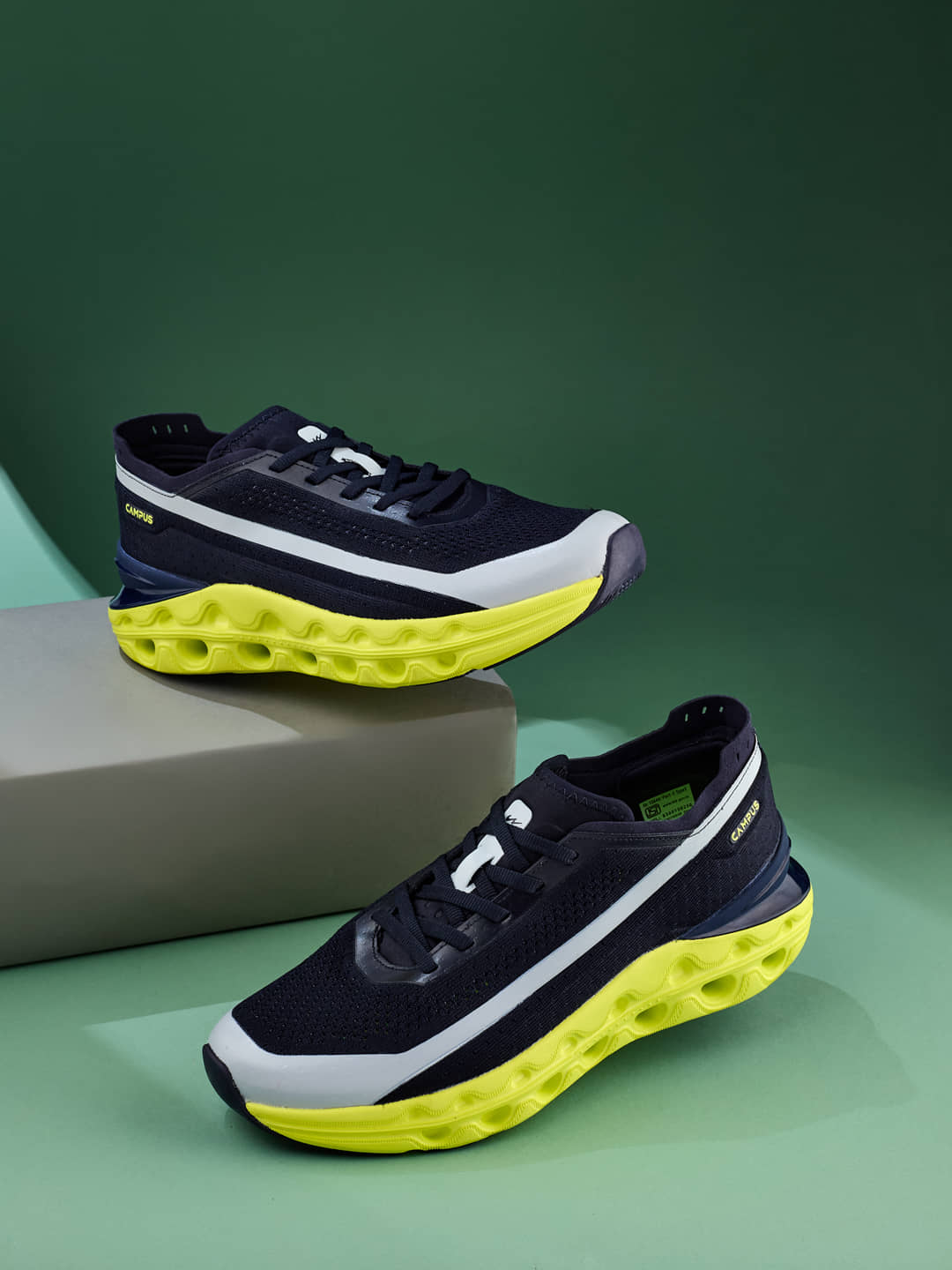 Campus COIL PRO Navy Men's Sports Running Shoes - Sports Shoes | Buy online on ZillyBuy