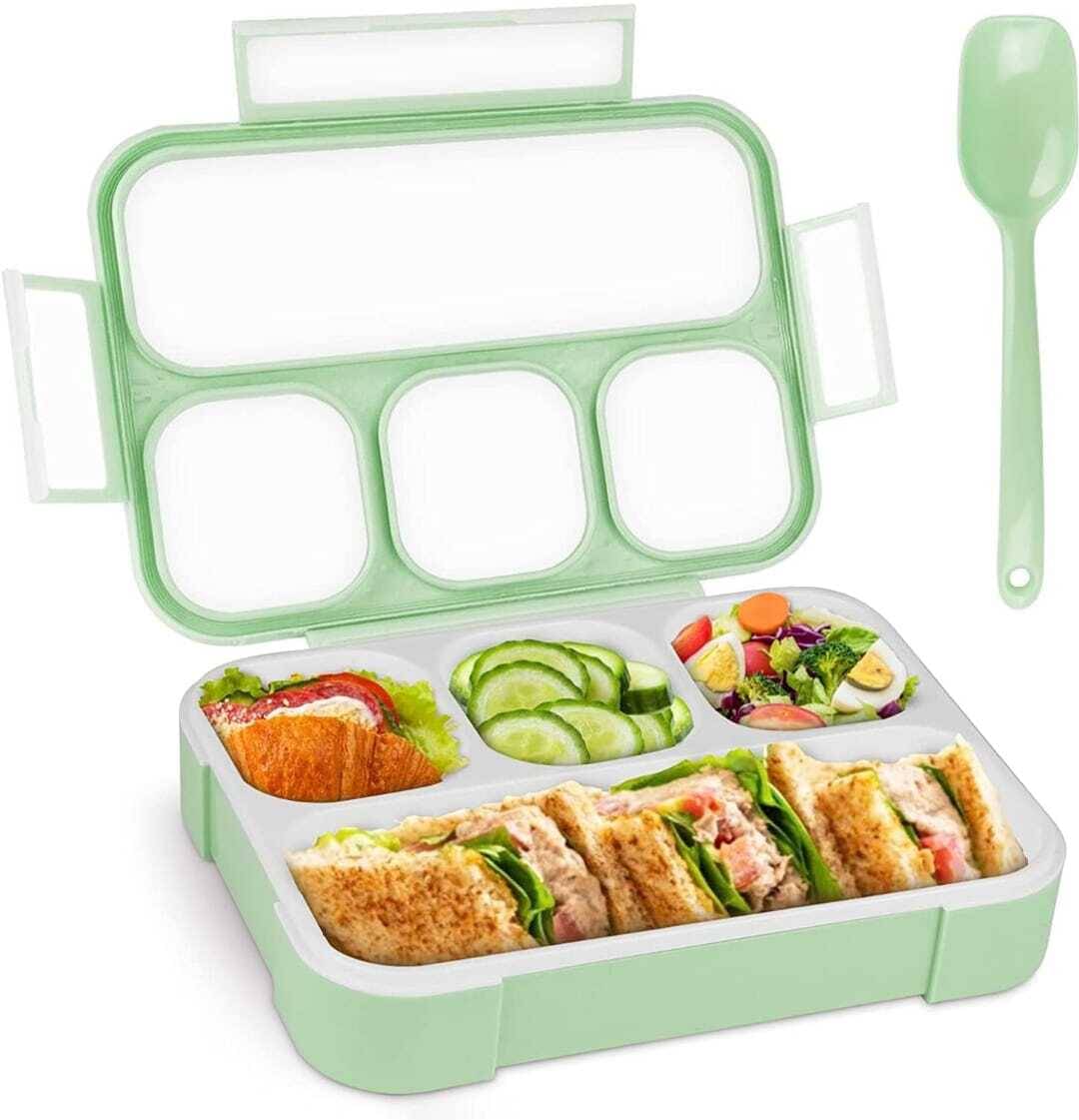     			FIVANIO GREEN  BOX 06 Plastic Insulated Lunch Box 1 - Container ( Pack of 1 )