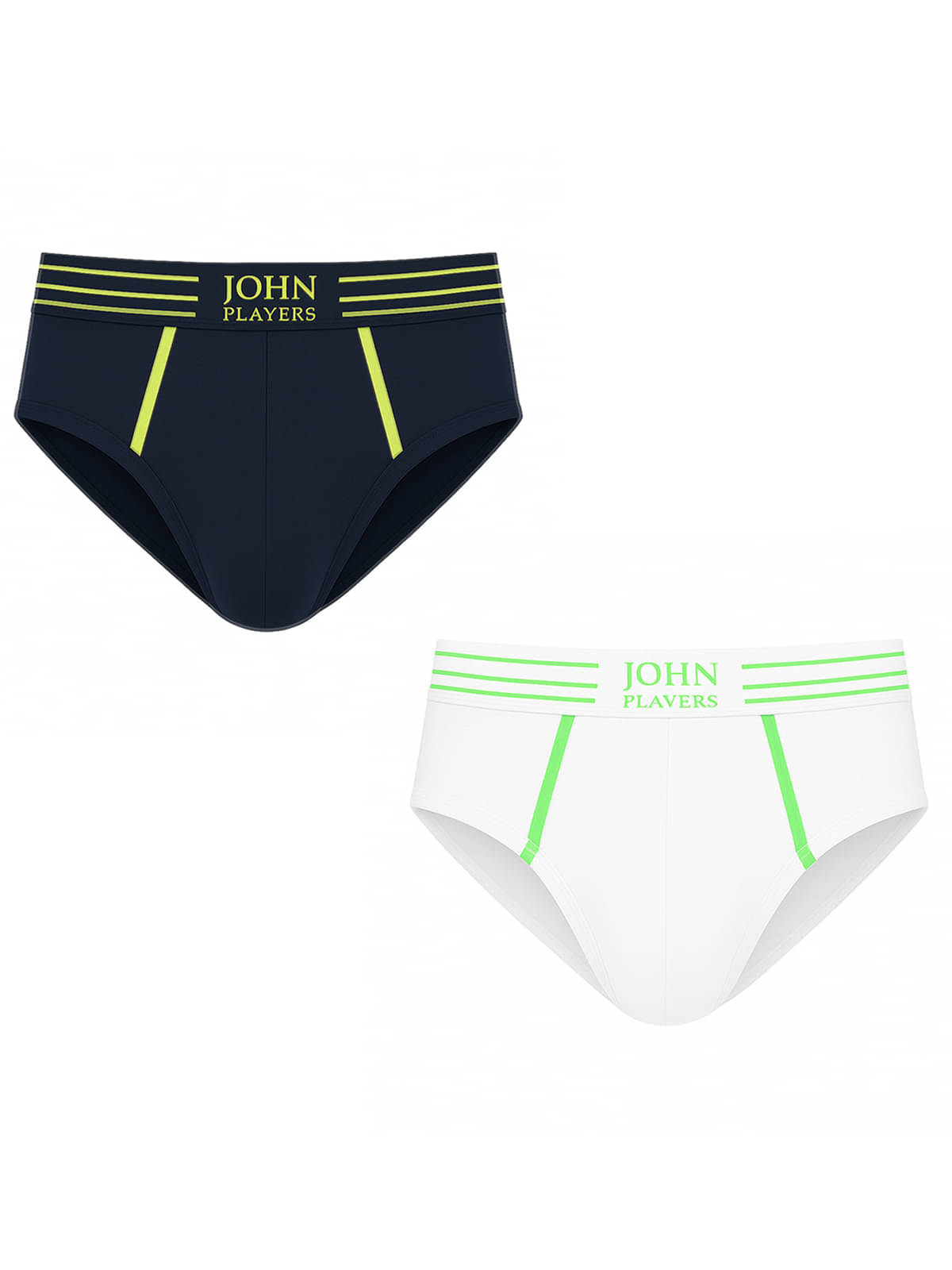     			John Players Pack of 2 Cotton Briefs For Men's ( Multicolor )