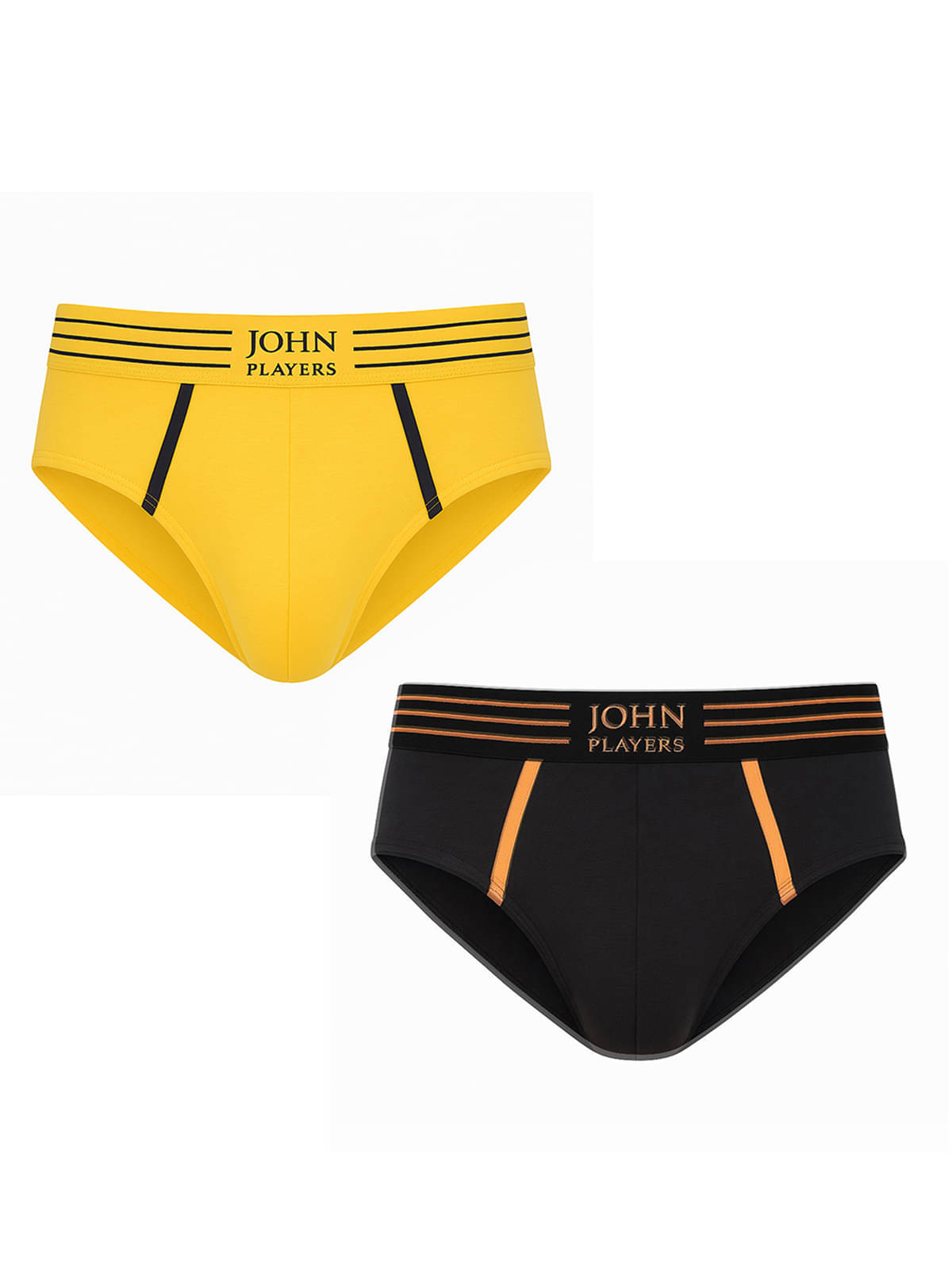     			John Players Pack of 2 Cotton Briefs For Men's ( Multicolor )