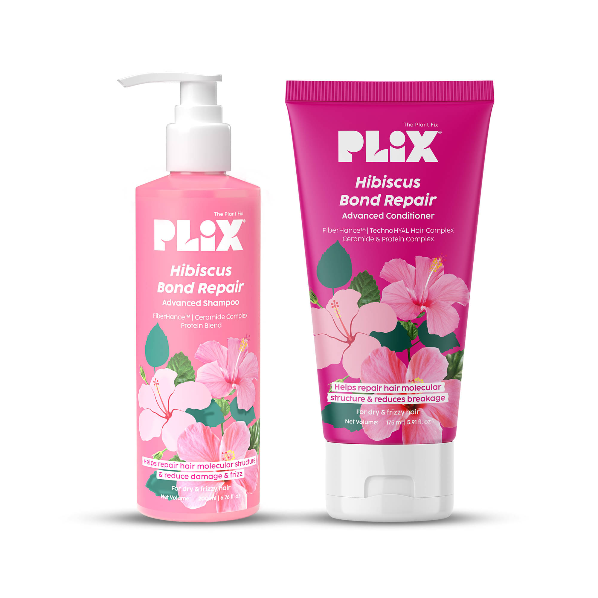     			Plix Damage & Repair Shampoo & Conditioner 375 ( Pack of 2 )