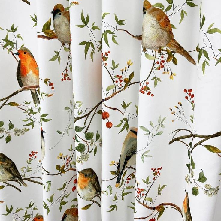     			S23 Graphic Room Darkening Eyelet Curtain 7 ft ( Pack of 1 ) - Orange