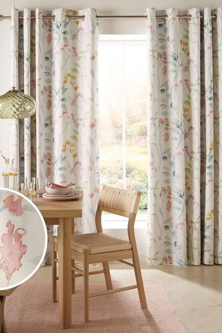 S23 Graphic Room Darkening Eyelet Curtain 5 ft ( Pack of 1 ) - White S23 Graphic Room Darkening Eyelet Curtain 5 ft ( Pack of 1 ) - White