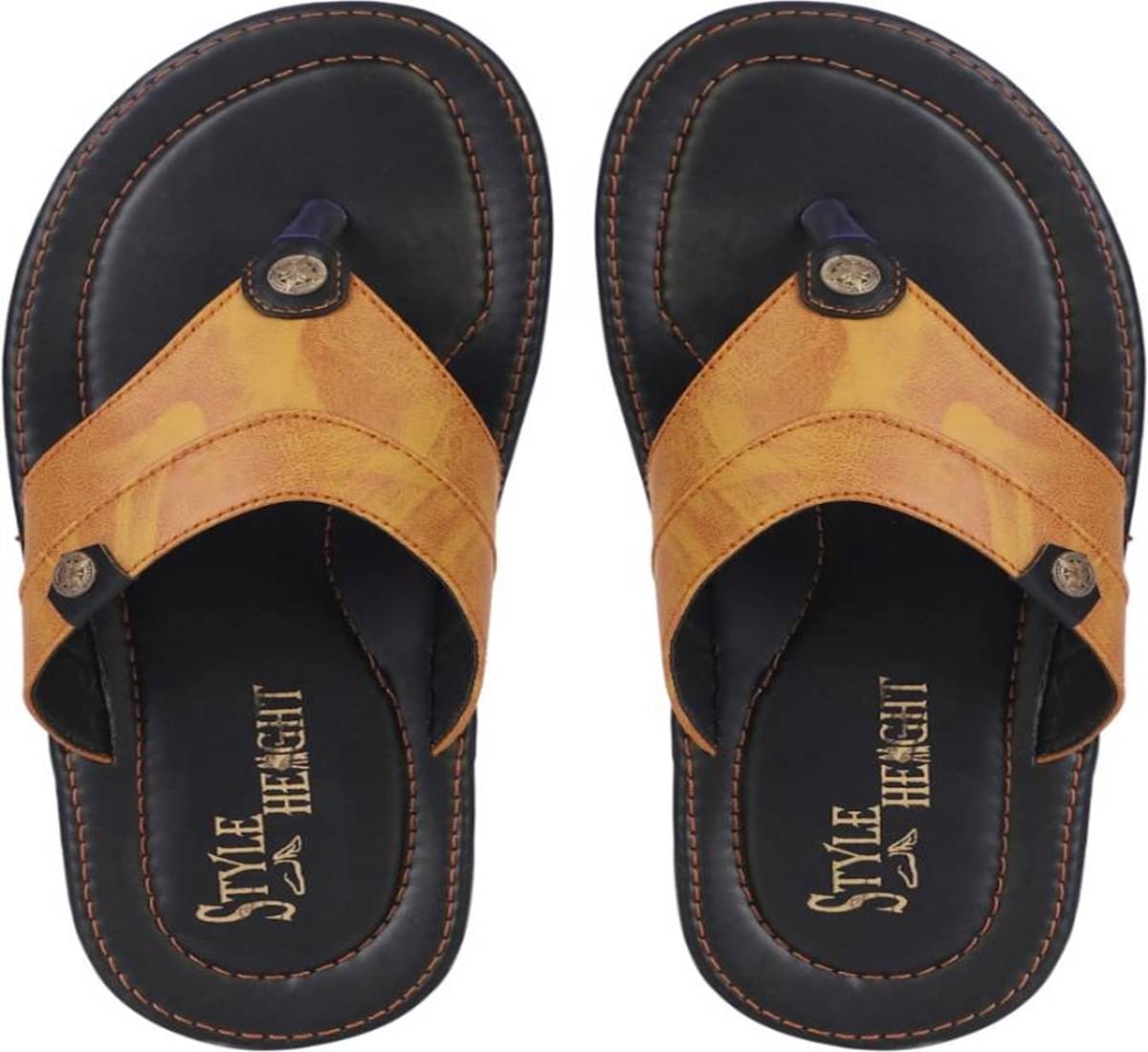     			Style Height Tan Men's Thong Flip Flop