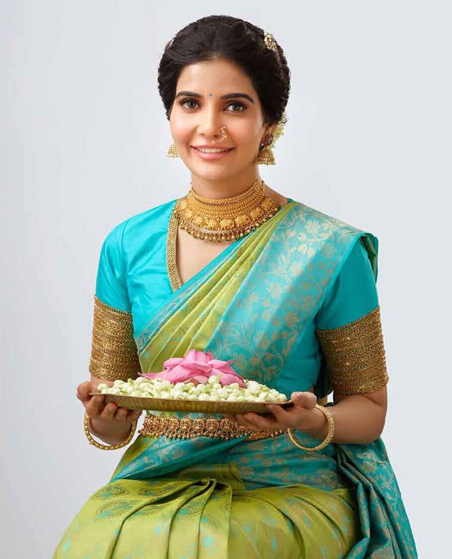     			WOVEN STOCK Banarasi Silk Woven Saree With Unstitched Blouse Piece ( Multicolor )