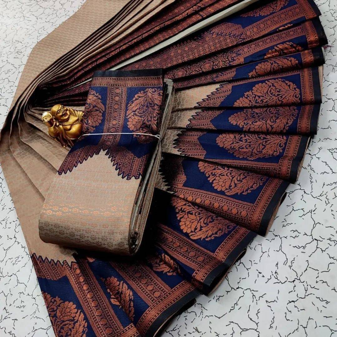 WOVEN STOCK Banarasi Silk Woven Saree With Unstitched Blouse Piece ( Multicolor ) WOVEN STOCK Banarasi Silk Woven Saree With Unstitched Blouse Piece ( Multicolor )