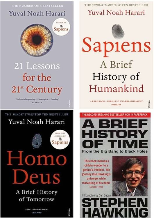 21 lesson + sapiens + Homo dues + A brief history of time 21 lesson + sapiens + Homo dues + A brief history of time