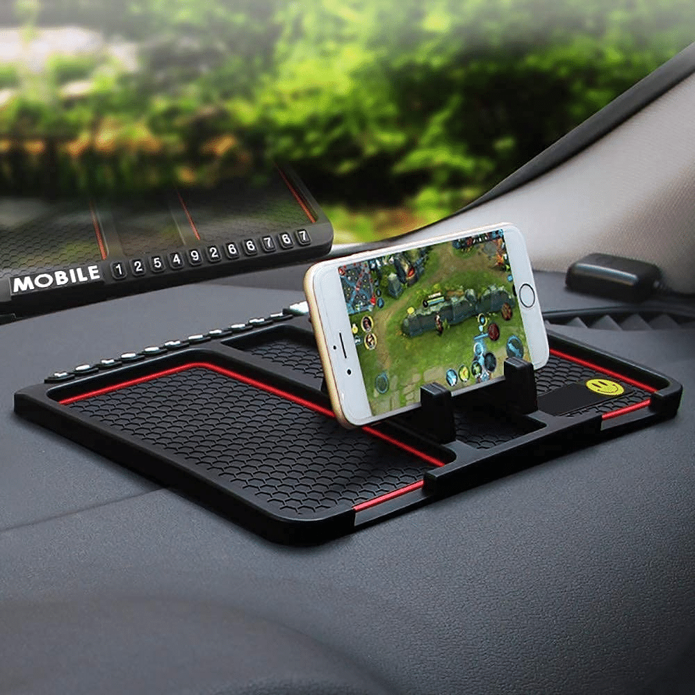 AKSMIT Dashboard & Windshield Stand Dashboard Mat - Black AKSMIT Dashboard & Windshield Stand Dashboard Mat - Black