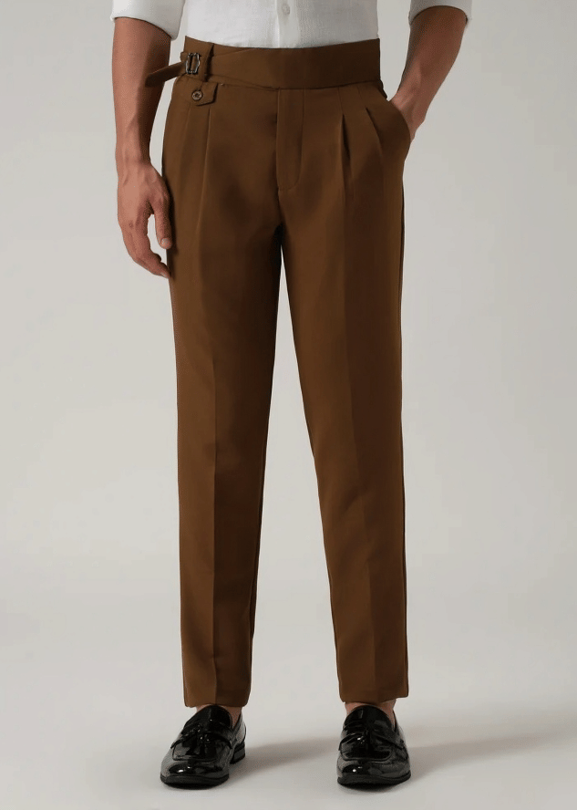 ARBIA FUNKI Regular Men's Gurkha Pant - Blue ( Pack of 1 ) - Trousers | Buy online on ZillyBuy