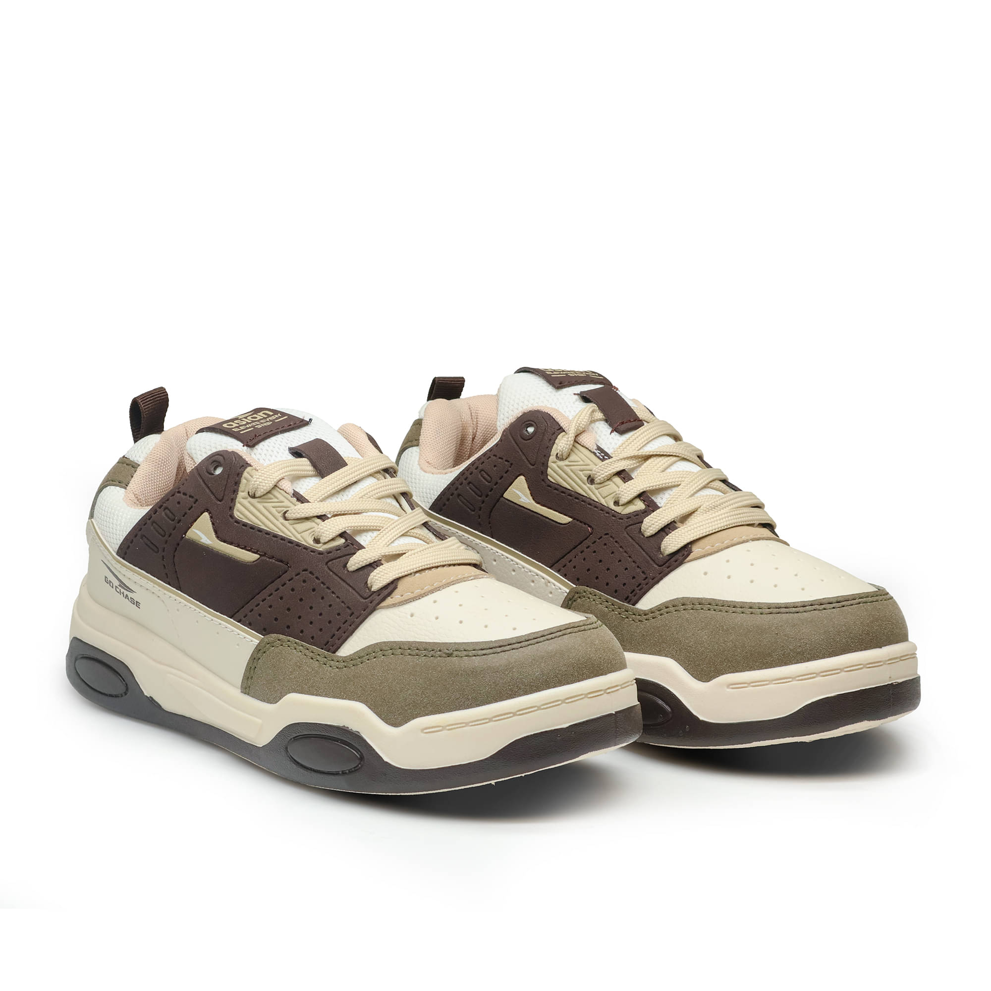     			ASIAN VEGAS-01 Beige Men's Sneakers