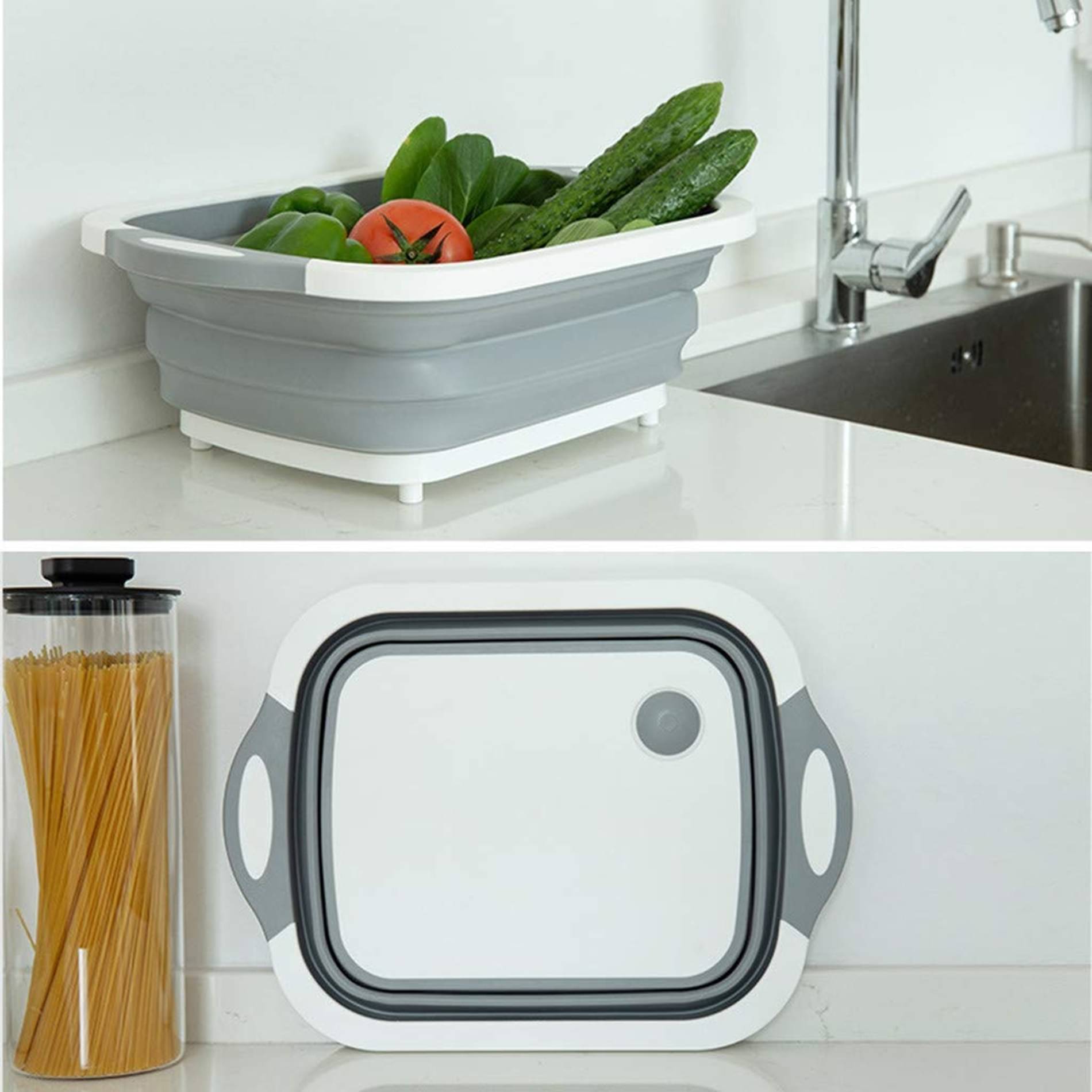     			ATIPRIYA 4-in-1 Plastic Chopping Board 12 cm ( Pack of 1 )