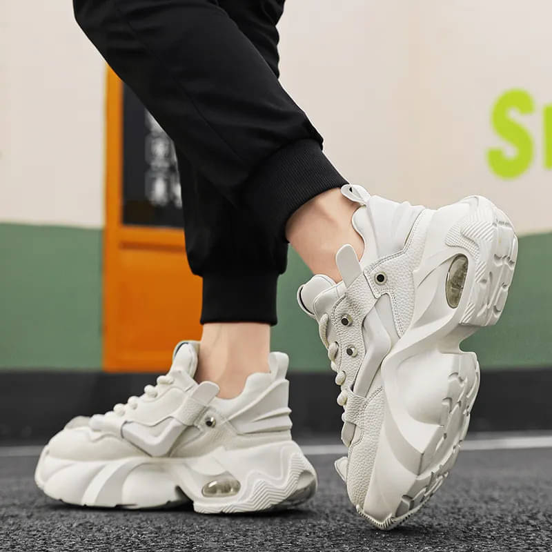     			Akiko Shadow Pulse X1 White Men's Sneakers