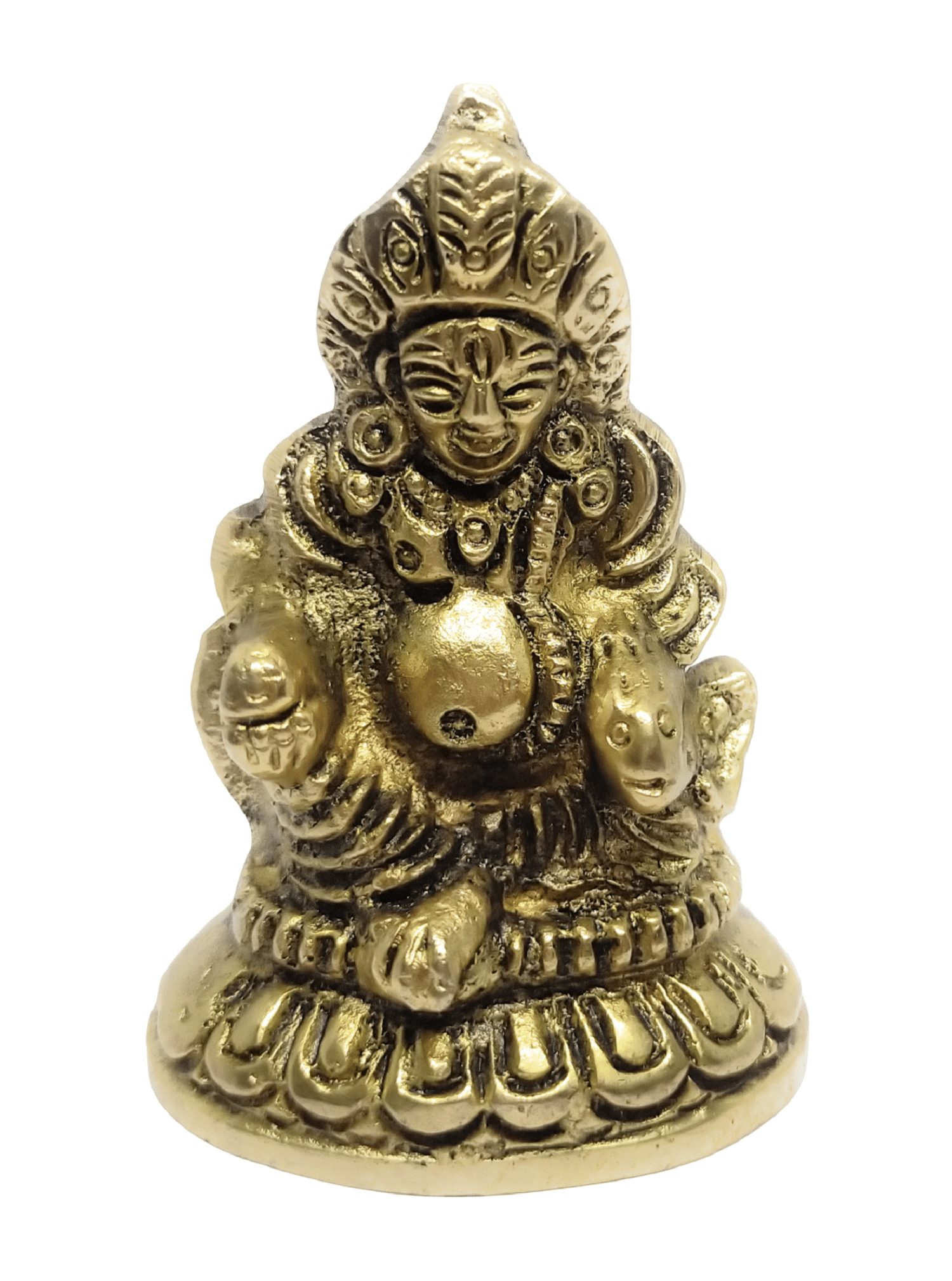     			Apna Rudraksha Brass Lord Kuber Idol ( 6.5 cm )