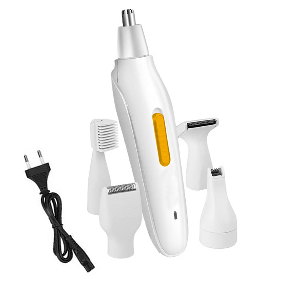     			CRS Rechargeable White Cordless Beard Trimmer With 60 minutes Runtime