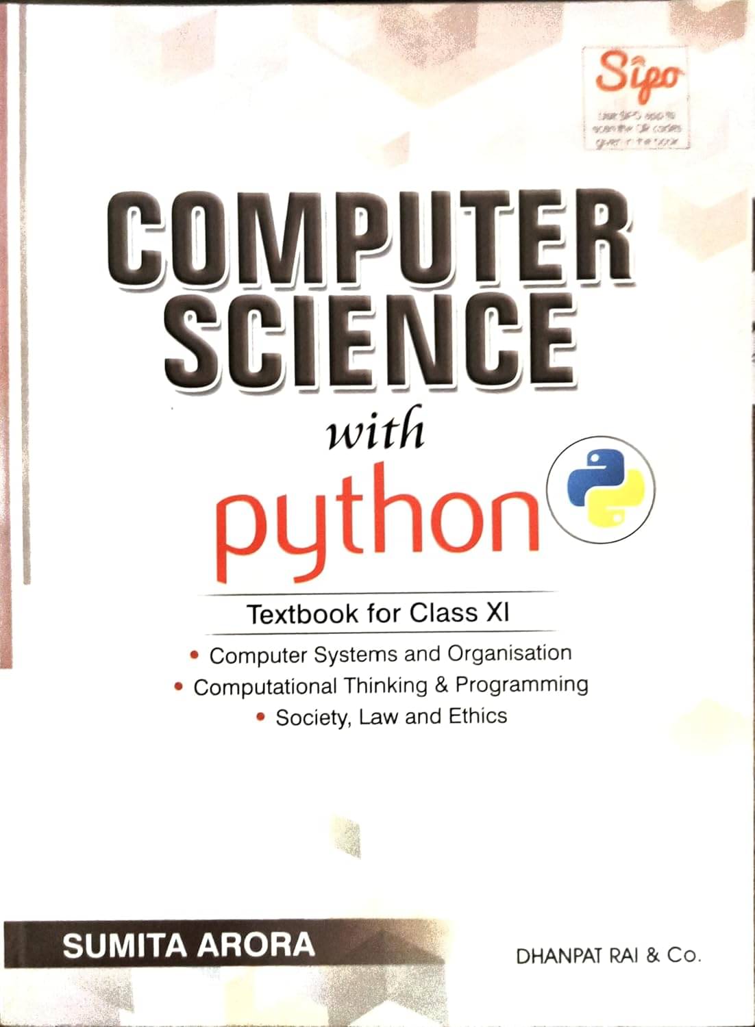 Computer Science with Python Textbook for Class 11 - by Sumita Arora (2025-26 Examination) Paperback Computer Science with Python Textbook for Class 11 - by Sumita Arora (2025-26 Examination) Paperback