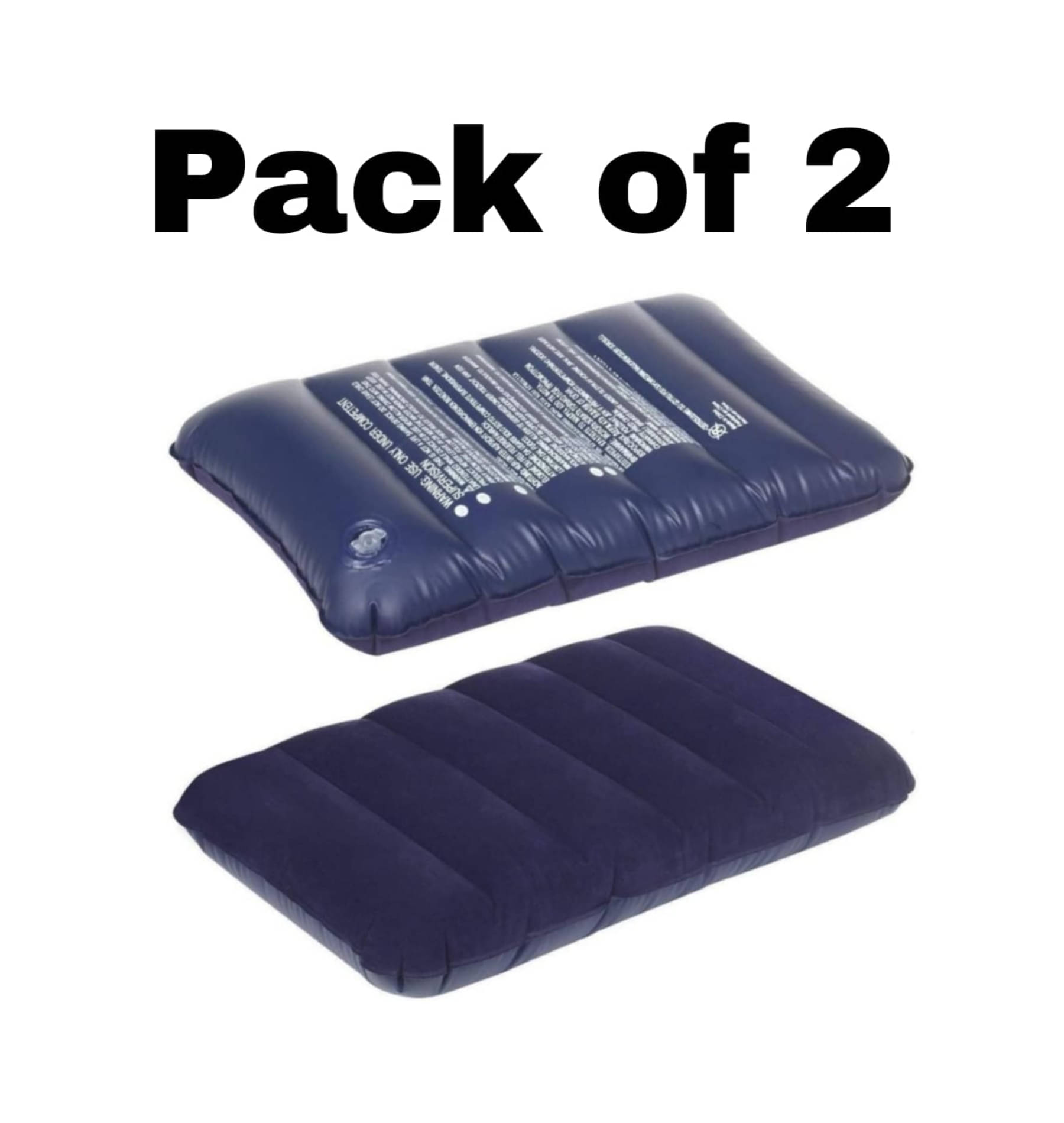 GMPex Comfortable Air inflatable Travel Pillow (Pack of 2) Blue Neck Pillow ( Pack of 2 )     			GMPex Comfortable Air inflatable Travel Pillow (Pack of 2) Blue Neck Pillow ( Pack of 2 )