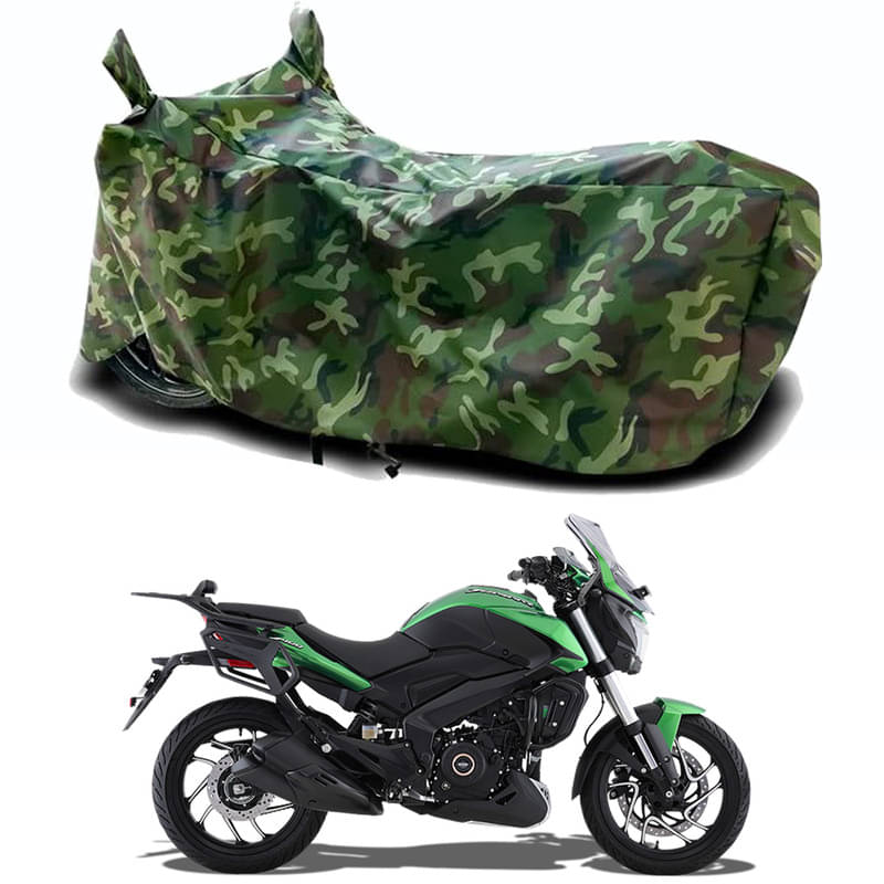 Gali Bazar Bike Body Cover for Bajaj Dominar 400 STD (Pack of 1 ) , Jungle Gali Bazar Bike Body Cover for Bajaj Dominar 400 STD (Pack of 1 ) , Jungle