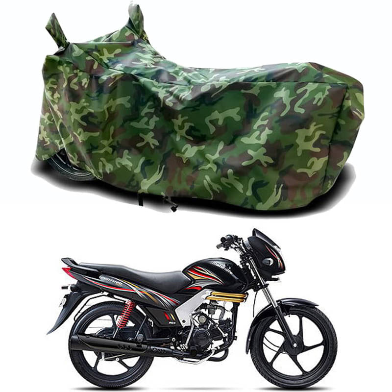 Gali Bazar Bike Body Cover for Mahindra Centuro XT (Pack of 1 ) , Jungle Gali Bazar Bike Body Cover for Mahindra Centuro XT (Pack of 1 ) , Jungle