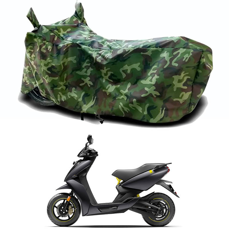 Gali Bazar Bike Body Cover for Ather 450X (Pack of 1 ) , Jungle Gali Bazar Bike Body Cover for Ather 450X (Pack of 1 ) , Jungle