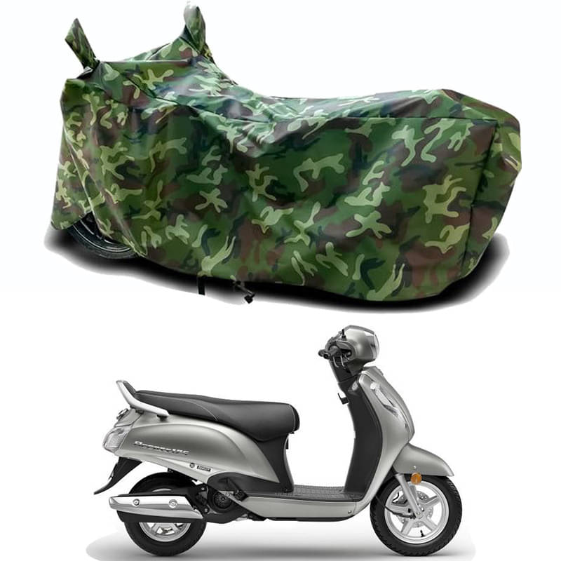 Gali Bazar Bike Body Cover for Suzuki Access 125 BS6 (Pack of 1 ) , Jungle Gali Bazar Bike Body Cover for Suzuki Access 125 BS6 (Pack of 1 ) , Jungle