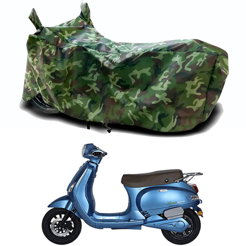 Gali Bazar Bike Body Cover for Benling Aura (Pack of 1 ) , Jungle Gali Bazar Bike Body Cover for Benling Aura (Pack of 1 ) , Jungle