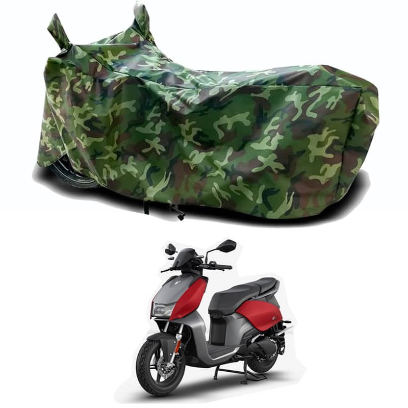 Gali Bazar Bike Body Cover for Hero Electric V1 Plus (Pack of 1 ) , Jungle     			Gali Bazar Bike Body Cover for Hero Electric V1 Plus (Pack of 1 ) , Jungle
