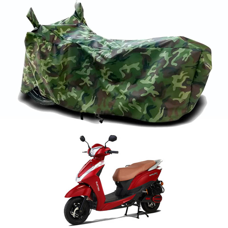 Gali Bazar Bike Body Cover for Ampere Magnus EX STD (Pack of 1 ) , Jungle Gali Bazar Bike Body Cover for Ampere Magnus EX STD (Pack of 1 ) , Jungle