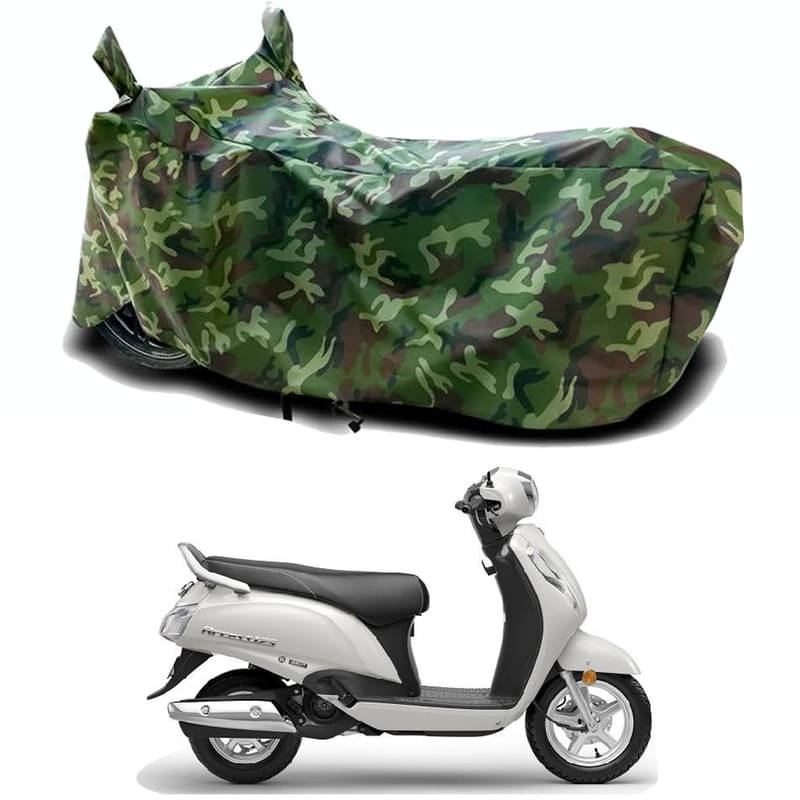 Gali Bazar Bike Body Cover for Suzuki Access 125 Drum (Pack of 1 ) , Jungle     			Gali Bazar Bike Body Cover for Suzuki Access 125 Drum (Pack of 1 ) , Jungle