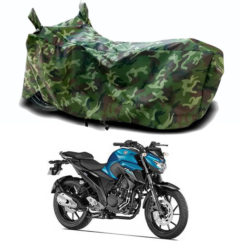Gali Bazar Bike Body Cover for Yamaha FZ 25 STD (Pack of 1 ) , Jungle Gali Bazar Bike Body Cover for Yamaha FZ 25 STD (Pack of 1 ) , Jungle