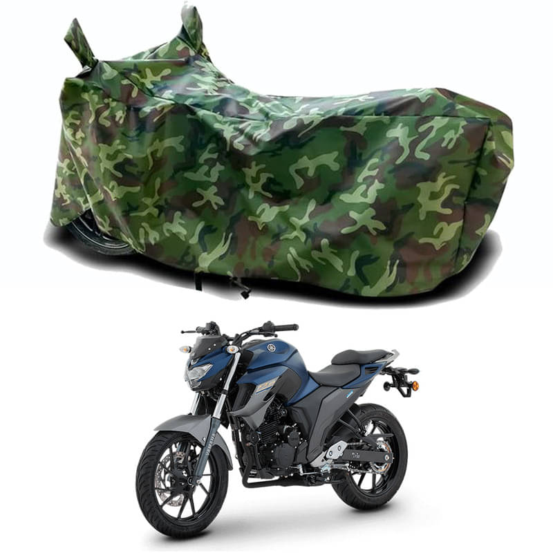 Gali Bazar Bike Body Cover for Yamaha FZ 25 (Pack of 1 ) , Jungle Gali Bazar Bike Body Cover for Yamaha FZ 25 (Pack of 1 ) , Jungle